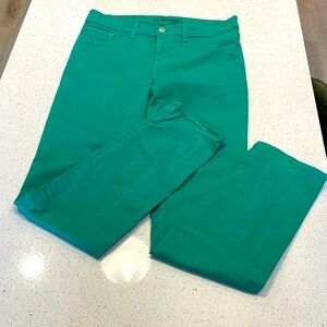 J Brand Bright Green Skinny Jeans